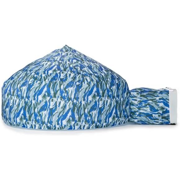 AIR FORT Build A Fort in 30 Seconds, Inflatable Fort for Kids (Ocean Camo) - Picture 1 of 6